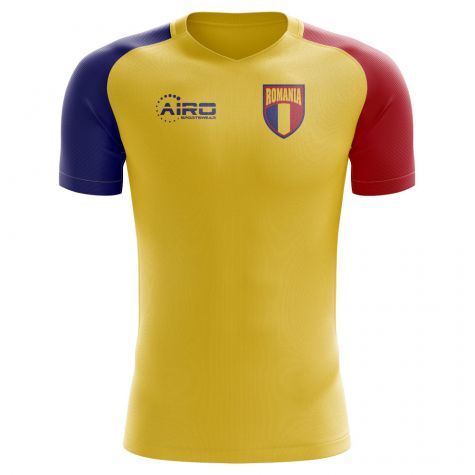 2025-2026 Romania Home Concept Football Shirt (Your Name) -Kids