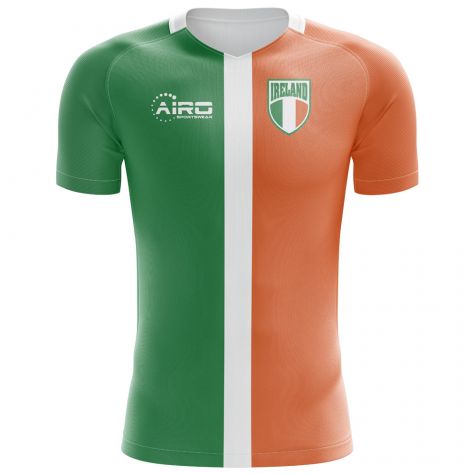 2023-2024 Ireland Flag Concept Football Shirt (Long 9) - Kids