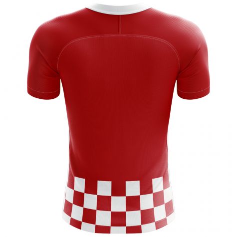 2023-2024 Croatia Flag Concept Football Shirt (Jedvaj 13) - Kids