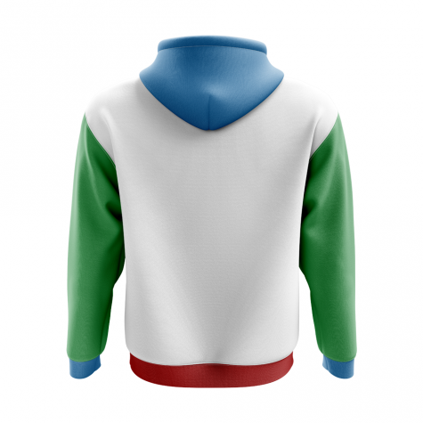 Azerbaijan Concept Country Football Hoody (White)