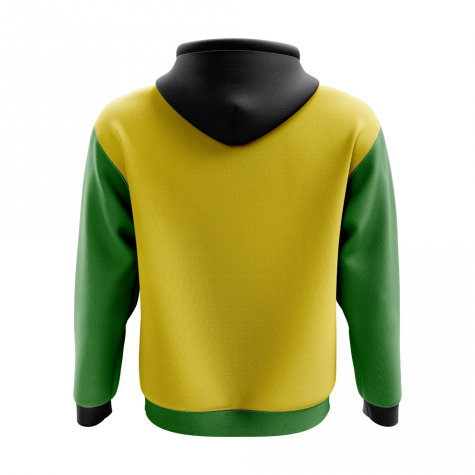 Jamaica Concept Country Football Hoody (Yellow)