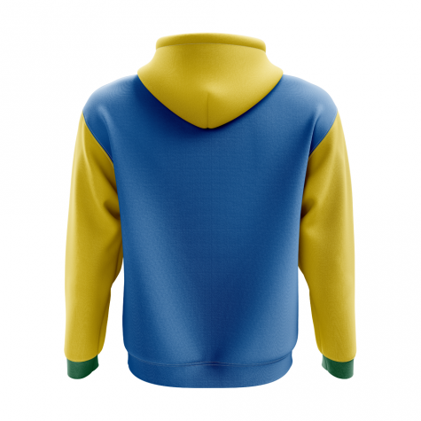Rwanda Concept Country Football Hoody (Yellow)