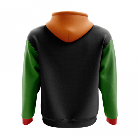 Zambia Concept Country Football Hoody (Black)