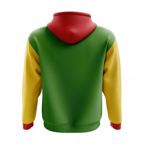 Zimbabwe Concept Country Football Hoody (Green)