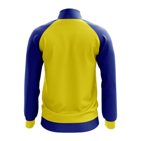Barbados Concept Football Track Jacket (White) - Kids