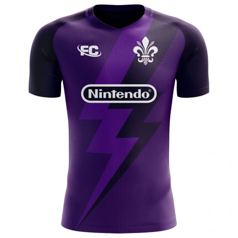 2023-2024 Fiorentina Fans Culture Home Concept Shirt (Biraghi 3)