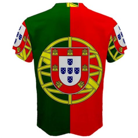 Portugal Coat of Arms Sublimated Sports Jersey (Kids)