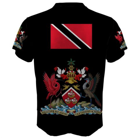 Trinidad and Tobago Coat of Arms Sublimated Sports Jersey (Kids)