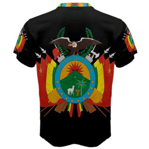 Bolivia Coat of Arms Sublimated Sports Jersey