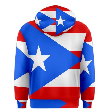 Puerto Rico Sublimated Flag Hoody