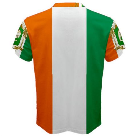 Ivory Coast Coat of Arms Sublimated Sports Jersey (Kids)