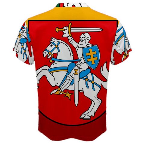 Lithuania Coat of Arms Sublimated Sports Jersey (Kids)