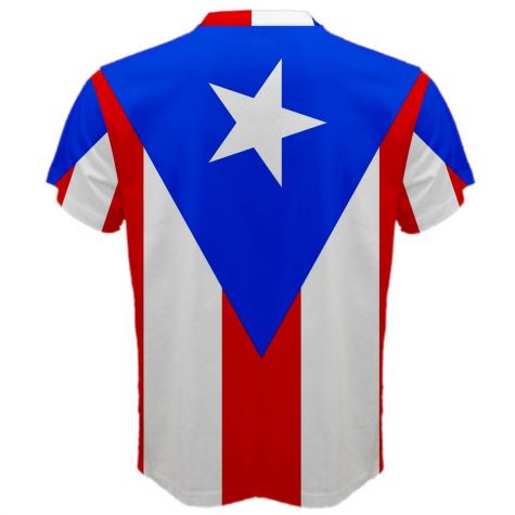 Puerto Rico Flag Sublimated Sports Jersey (Kids)