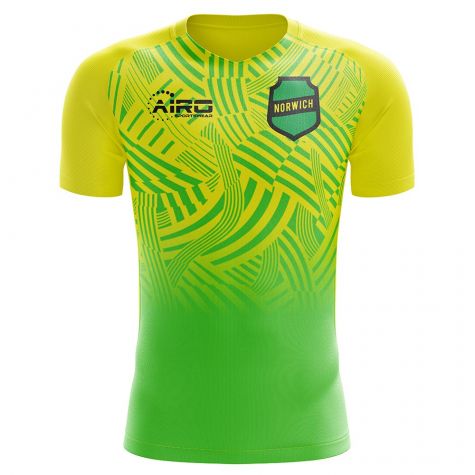 2020-2021 Norwich Home Concept Football Shirt (Leitner 10) - Kids