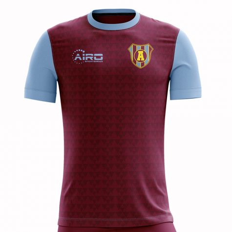 2023-2024 Villa Home Concept Football Shirt (Hourihane 14)