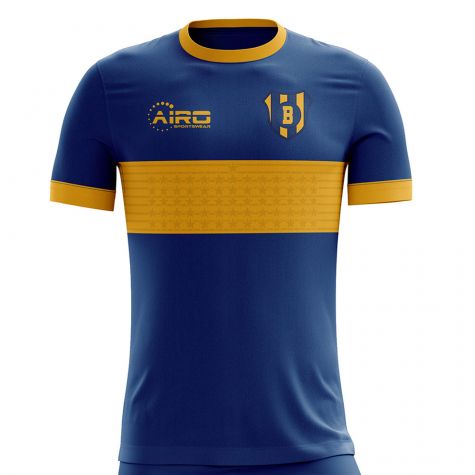 2020-2021 Boca Juniors Home Concept Football Shirt (Zarate 19) - Kids