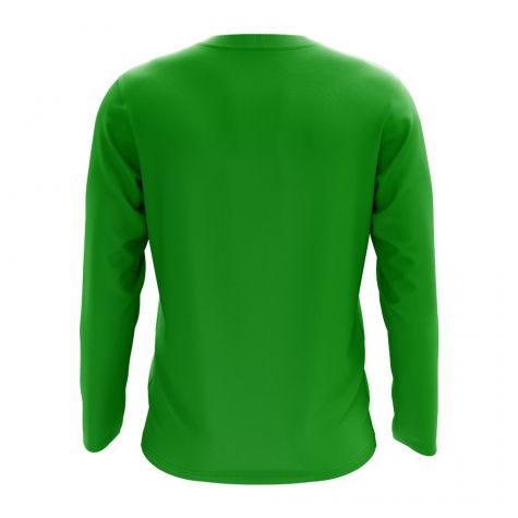Comoros Core Football Country Long Sleeve T-Shirt (Green)