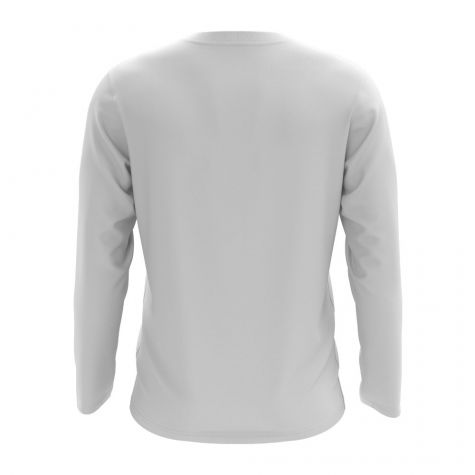 Bahrain Core Football Country Long Sleeve T-Shirt (White)