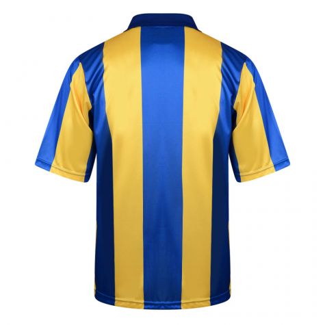 Score Draw Leeds United 1994 Away Retro Football Shirt