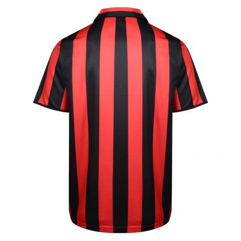 Score Draw Ac Milan 1988 Retro Football Shirt