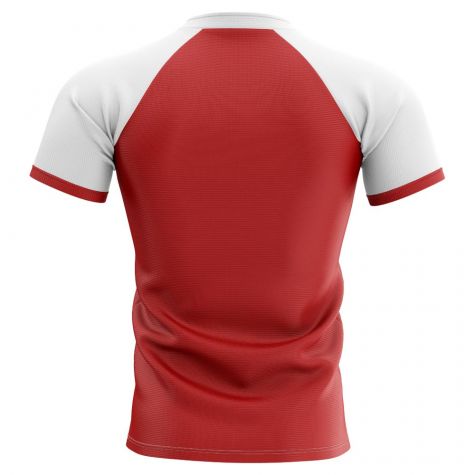 2025-2026 Tonga Home Concept Rugby Shirt - Adult Long Sleeve