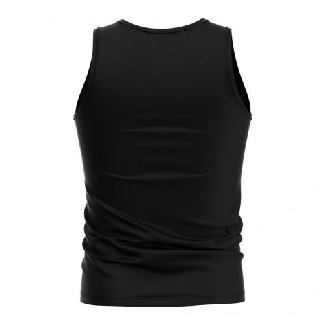 Vanuatu Core Football Country Sleeveless Tee (Black)