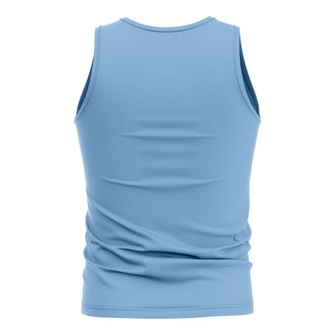 Rwanda Core Football Country Sleeveless Tee (Sky)