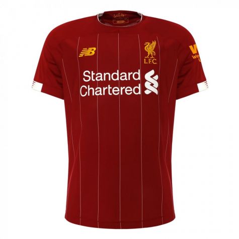 2019-2020 Liverpool Home Football Shirt (Chamberlain 15)