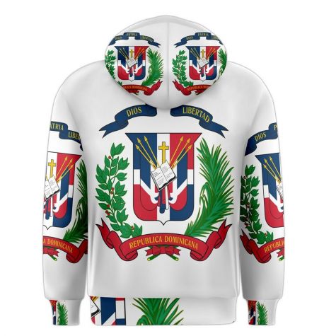 Dominican Republic Sublimated Flag Hoody