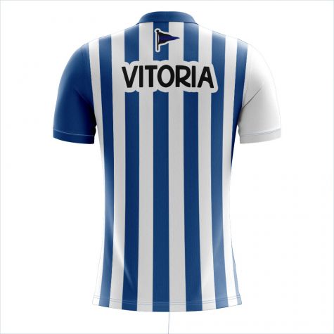 Deportivo Alaves 2019-2020 Home Concept Shirt - Adult Long Sleeve