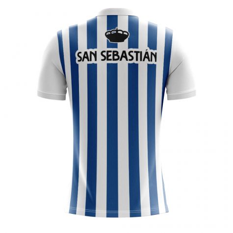 Real Sociedad 2019-2020 Home Concept Shirt - Adult Long Sleeve