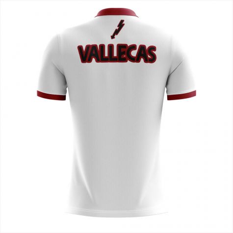 Rayo Vallecano 2019-2020 Home Concept Shirt - Adult Long Sleeve
