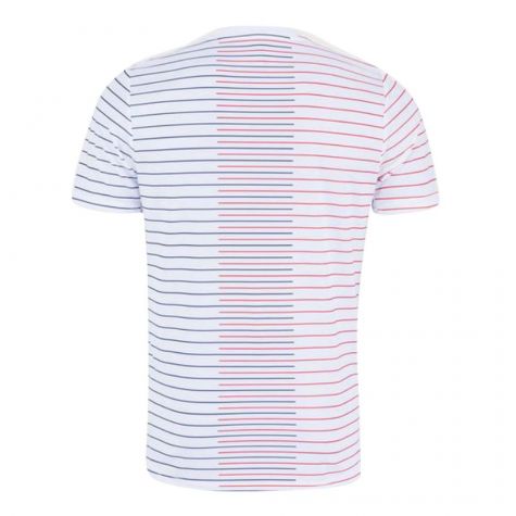 psg white training top