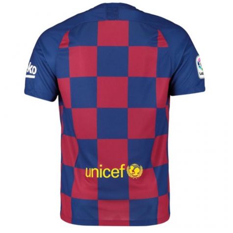 2019-2020 Barcelona Home Nike Football Shirt (A INIESTA 8)