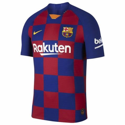 2019-2020 Barcelona Home Vapor Match Nike Shirt (Kids) (A INIESTA 8)