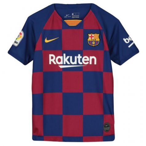 2019-2020 Barcelona Home Nike Shirt (Kids) (DECO 20)