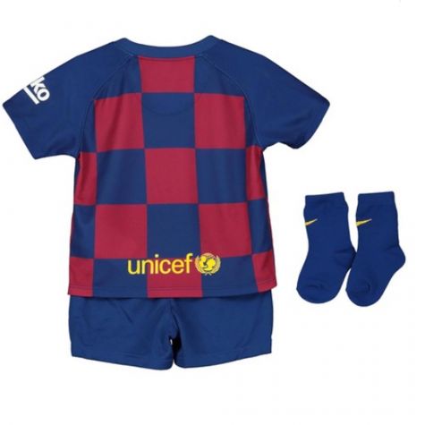 2019-2020 Barcelona Home Nike Baby Kit (XAVI 6)