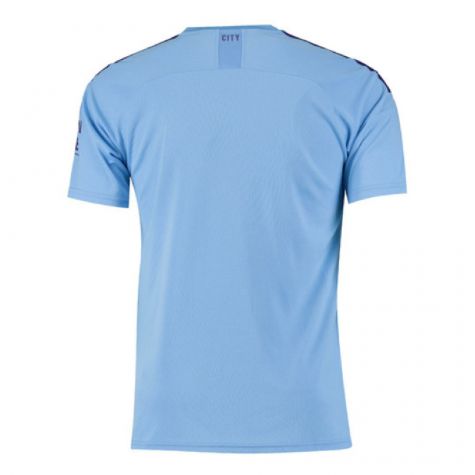 2019-2020 Manchester City Puma Home Football Shirt (KUN AGUERO 10)