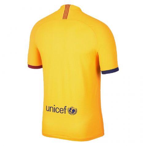 2019-2020 Barcelona Away Nike Football Shirt (S.ROBERTO 20)