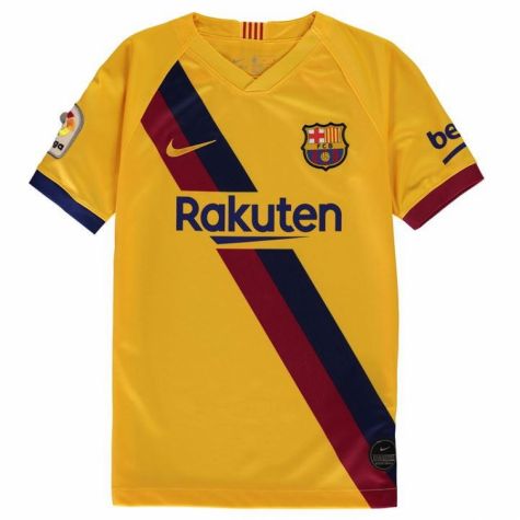 2019-2020 Barcelona Away Nike Shirt (Kids) (Ansu Fati 31)
