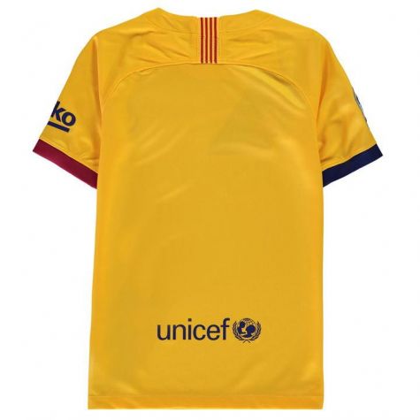 2019-2020 Barcelona Away Nike Shirt (Kids) (SUAREZ 9)