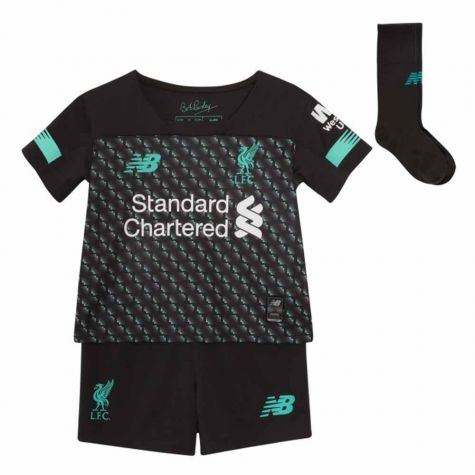 2019-2020 Liverpool Third Little Boys Mini Kit (HYYPIA 4)