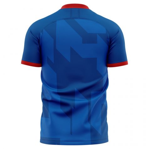 2025-2026 Portsmouth Home Concept Football Shirt - Adult Long Sleeve