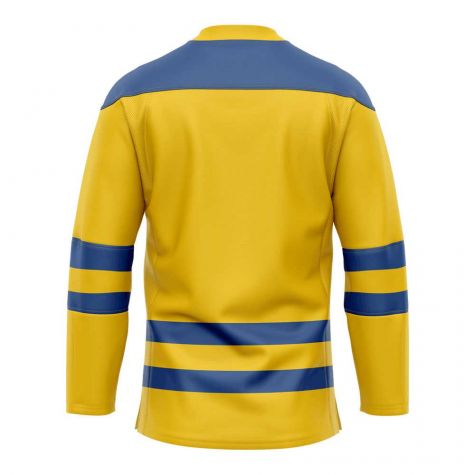 Sweden Home Ice Hockey Shirt