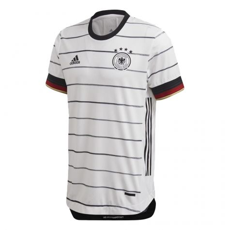 2020-2021 Germany Authentic Home Adidas Football Shirt (RUDIGER 16)