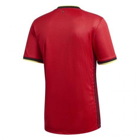 2020-2021 Belgium Home Adidas Football Shirt (T HAZARD 16)