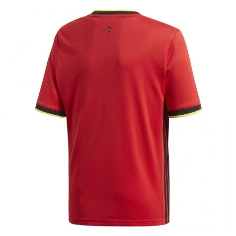 2020-2021 Belgium Home Adidas Football Shirt (Kids) (E HAZARD 10)