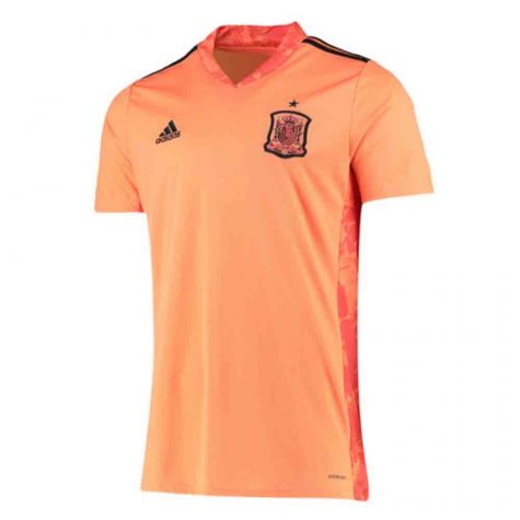 2020-2021 Spain Home Adidas Goalkeeper Shirt (Orange) (Your Name ... 2020-2021 Spain Home Adidas Goalkeeper Shirt (Orange) (Your Name ...