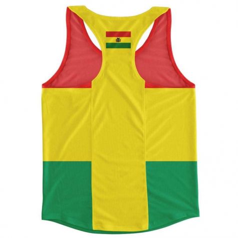 Bolivia Flag Running Vest