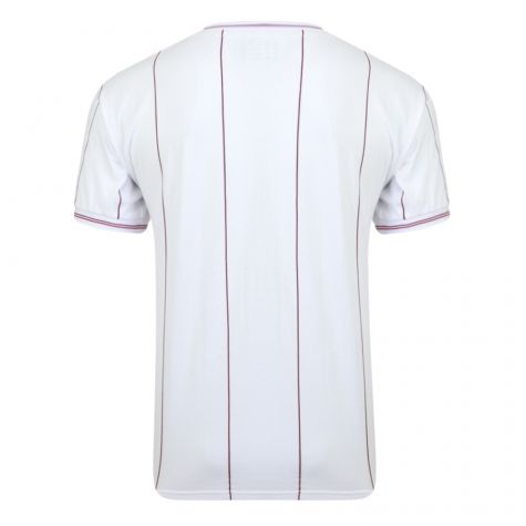 Score Draw Aston Villa 1982 Euro Final Retro Football Shirt